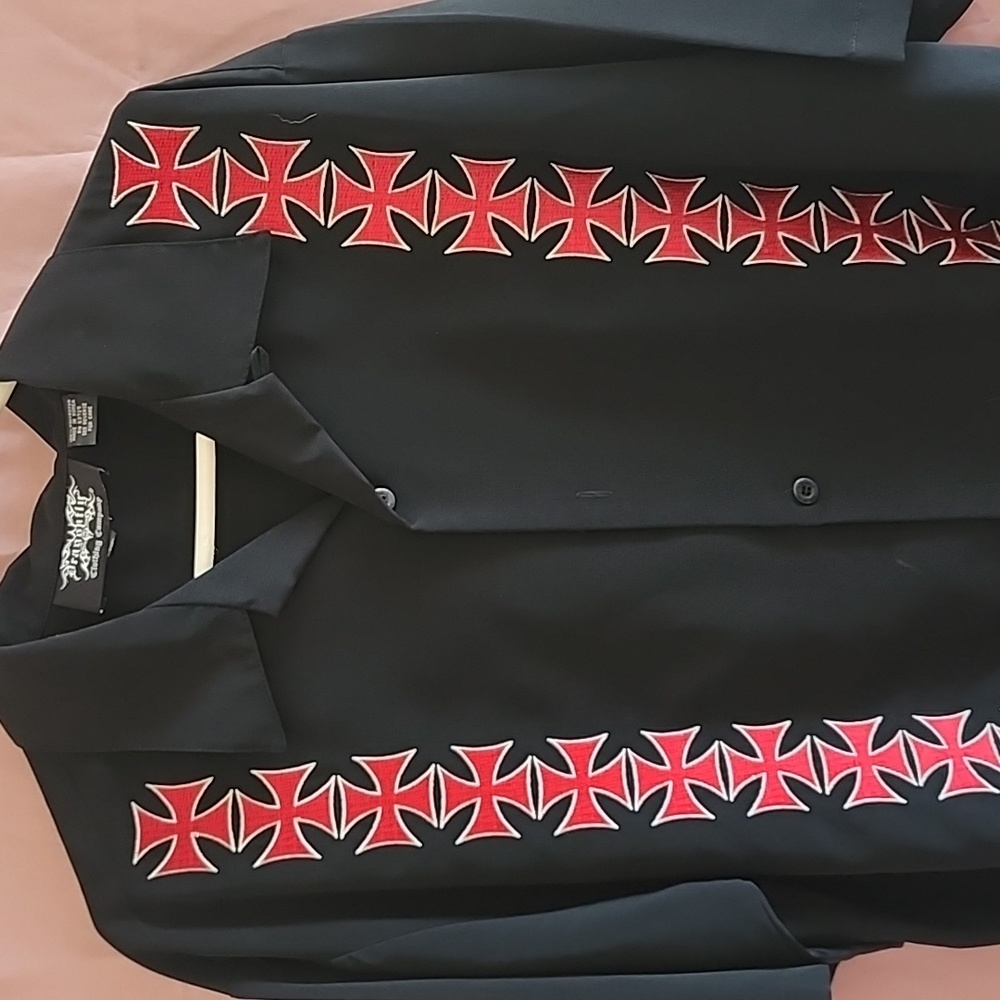 Dragonfly button down shirt